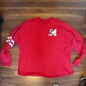 Disney red Mickey Spirit jersey